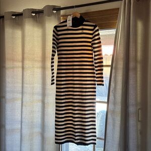 Striped Dress Zara New